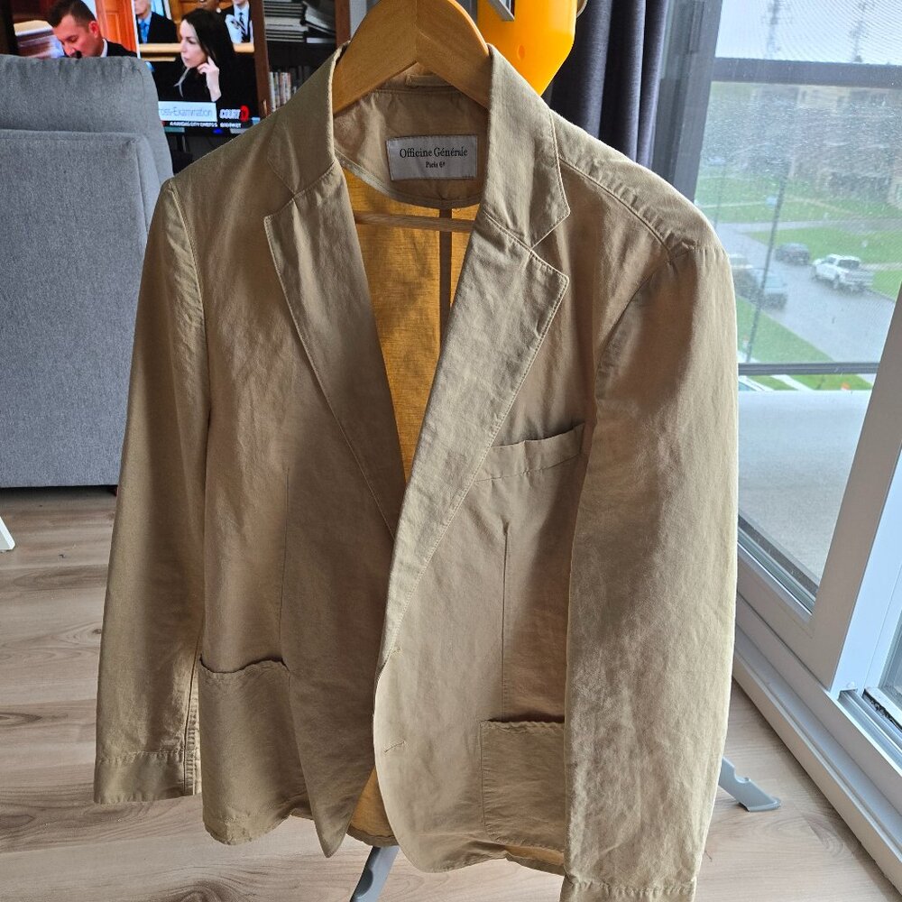 Officine Générale mens "Lightest" Jacket Blazer EU 50 / US 40